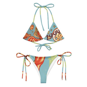 1999 All-over print Top bikini