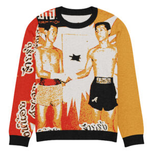 Warrior Knitted crew neck sweater